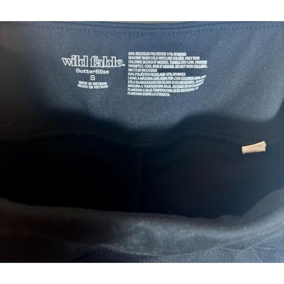 Wild Fable ButterBliss Skort Black White Trim Size Small Athletic Tennis Skirt - Picture 4 of 5